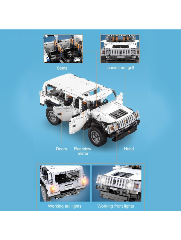 Lego sales hummer h2