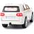 Металлическая машинка Che Zhi 1:24 «Toyota Land Cruiser 200» CZ123A, 20.2 см., инерционная, свет, звук / Белый