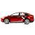 Металлическая машинка MiniAuto 1:24 «Tesla Model X» 2403B, 21 см., инерционная, свет, звук / Красный