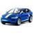 Металлическая машинка MiniAuto 1:24 «Tesla Model X» 2403B, 21 см., инерционная, свет, звук / Синий