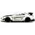 Металлическая машинка Che Zhi 1:24 «Nissan GT-R Nismo» CZ128A, 20.8 см., инерционная, свет, звук / Белый