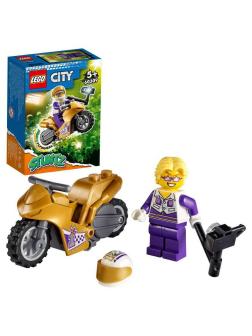 Конструктор LEGO CITY Stunt Трюковый мотоцикл с экшн-камерой