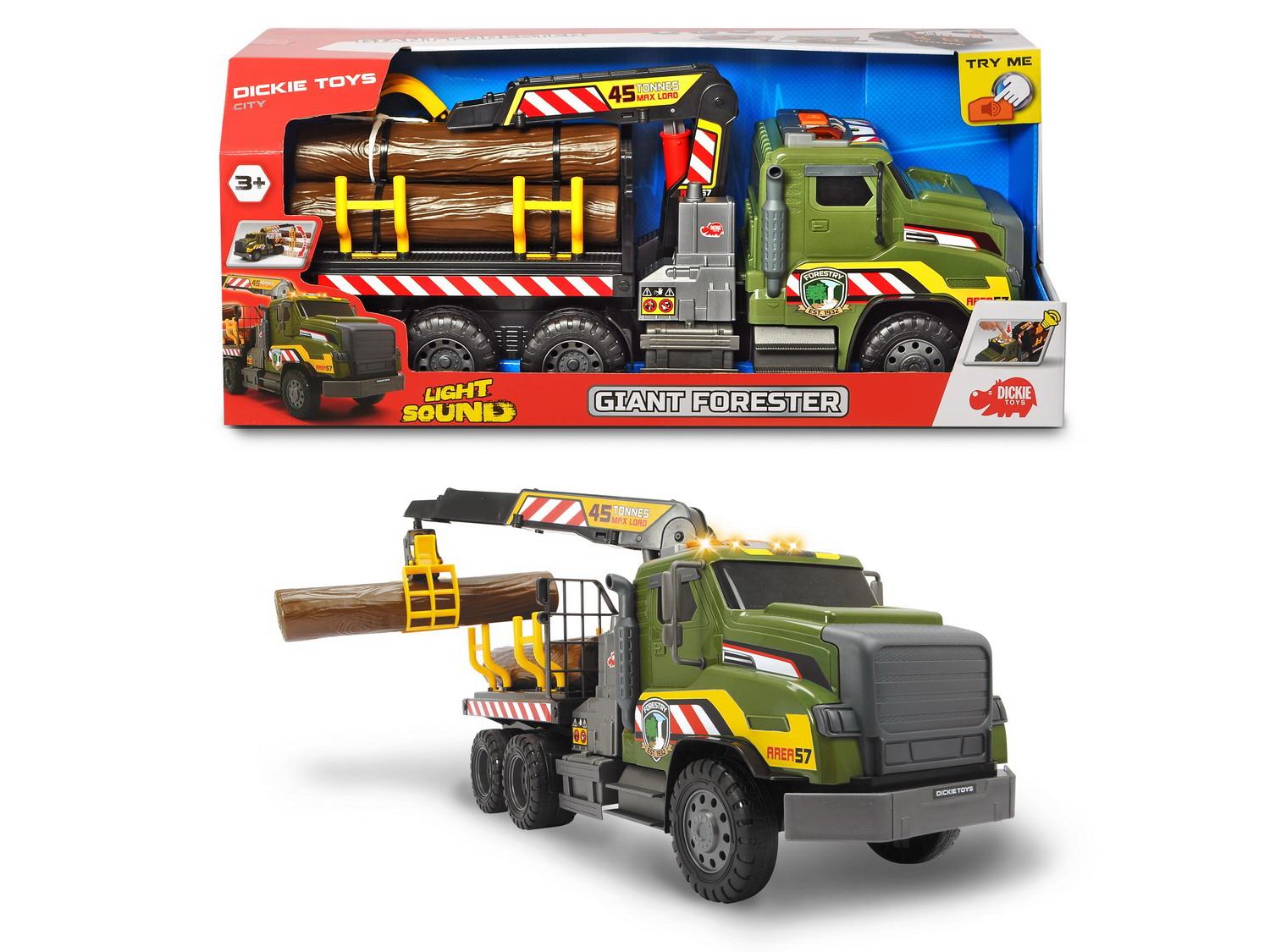 Машинка Dickie Лесовоз со светом и звуком 54 см