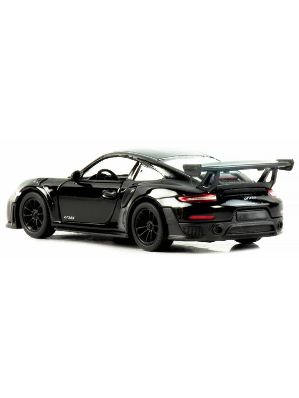 Металлическая машинка Kinsmart 1:36 «Porsche 911 GT2 RS» KT5408D, инерционная / Черный