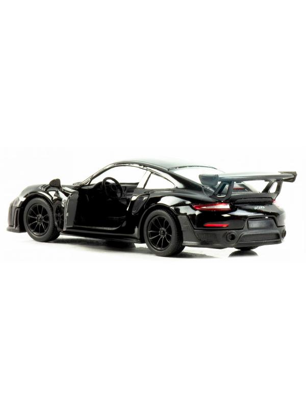 Металлическая машинка Kinsmart 1:36 «Porsche 911 GT2 RS» KT5408D, инерционная / Черный