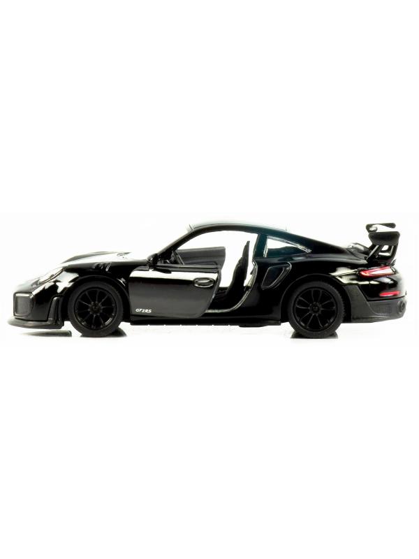 Металлическая машинка Kinsmart 1:36 «Porsche 911 GT2 RS» KT5408D, инерционная / Черный