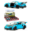 Металлическая машинка Kinsmart 1:36 «Porsche 911 GT2 RS» KT5408D, инерционная / Голубой
