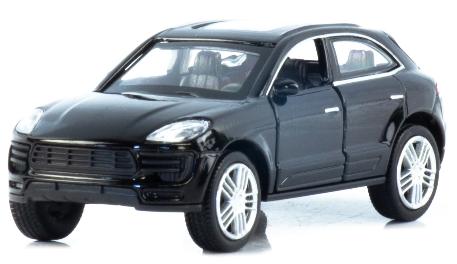 Металлическая машинка Play Smart 1:50 «Porsche Macan» 6527D Fast Wheels, инерционная / Черный