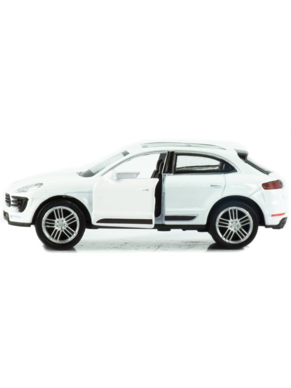 Металлическая машинка Play Smart 1:50 «Porsche Macan» 6527D Fast Wheels, инерционная / Белый