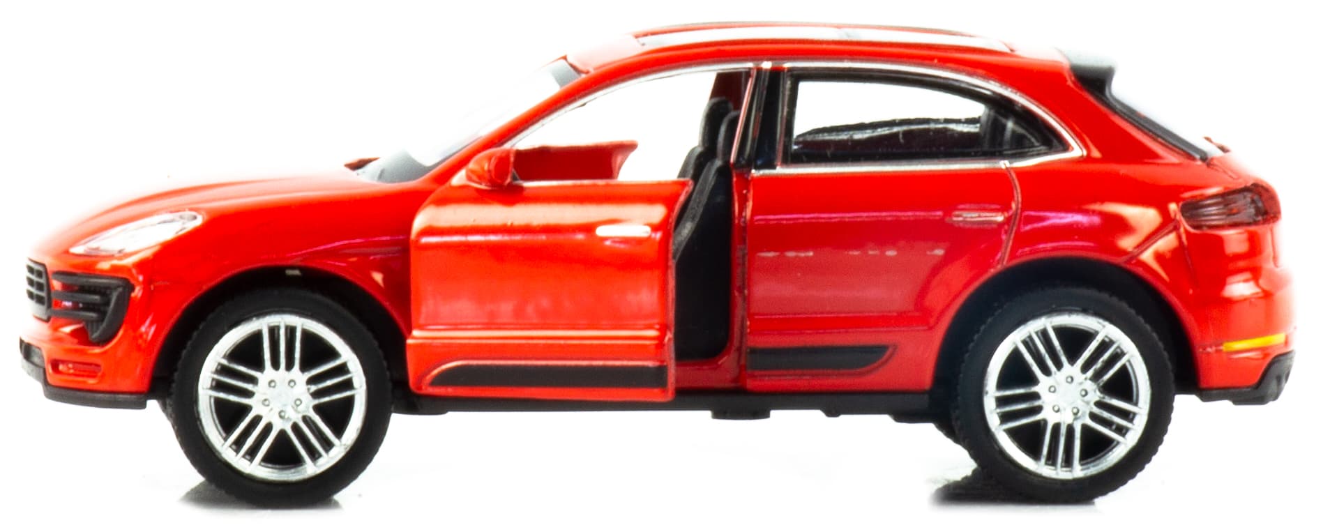 Металлическая машинка Play Smart 1:50 «Porsche Macan» 6527D Fast Wheels, инерционная / Красный