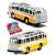 Металлический автобус 1:32 «ЛАЗ 697-Е («Турист»)» 14.5 см. A1814-12D, инерционный, свет, звук / Желтый