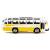 Металлический автобус 1:32 «ЛАЗ 697-Е («Турист»)» 14.5 см. A1814-12D, инерционный, свет, звук / Желтый