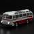 Металлический автобус 1:32 «ЛАЗ 697-Е («Турист»)» 14.5 см. A1814-12D, инерционный, свет, звук / Красный