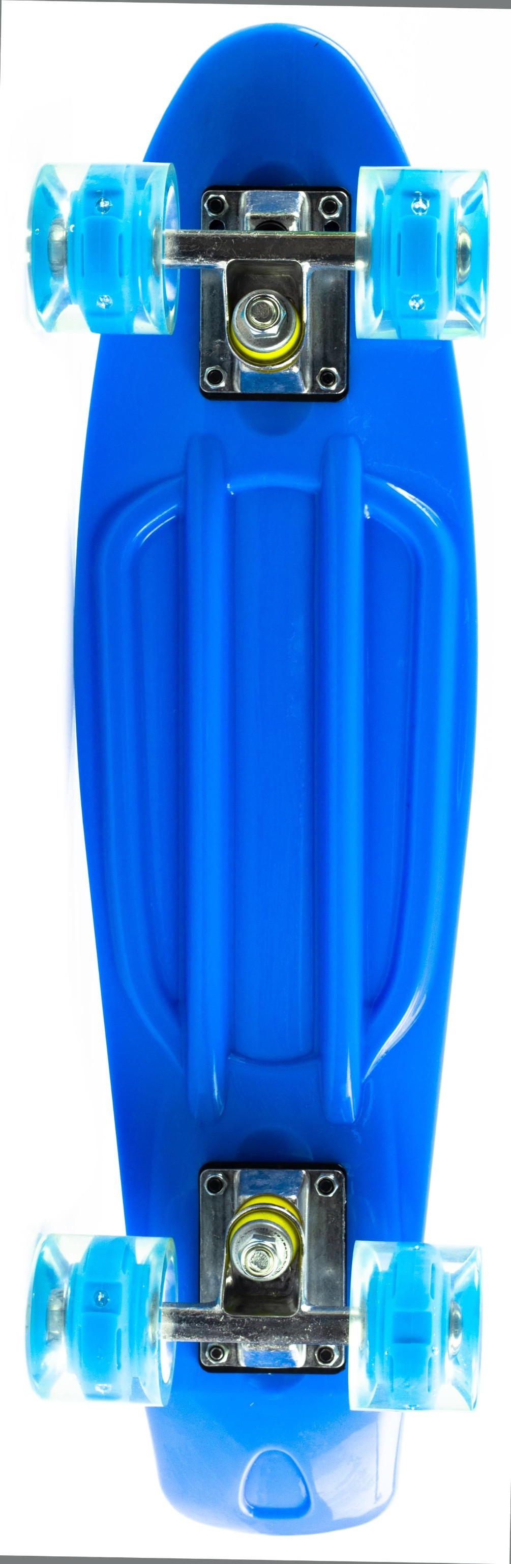 Пенни Борд со светящимися колесами, 57 см, 00120 / Синий