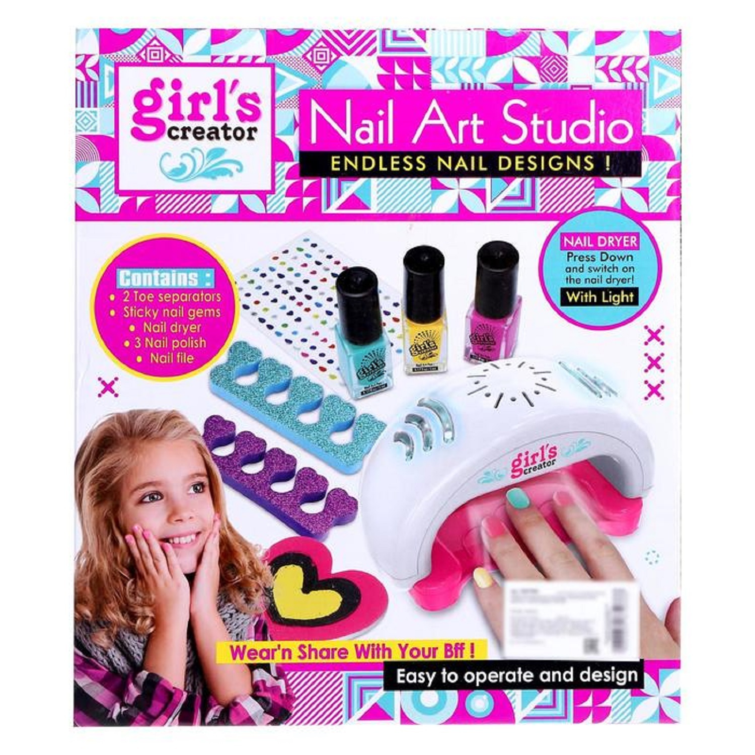 Игровой набор для маникюра «Nail Art Studio» Д368