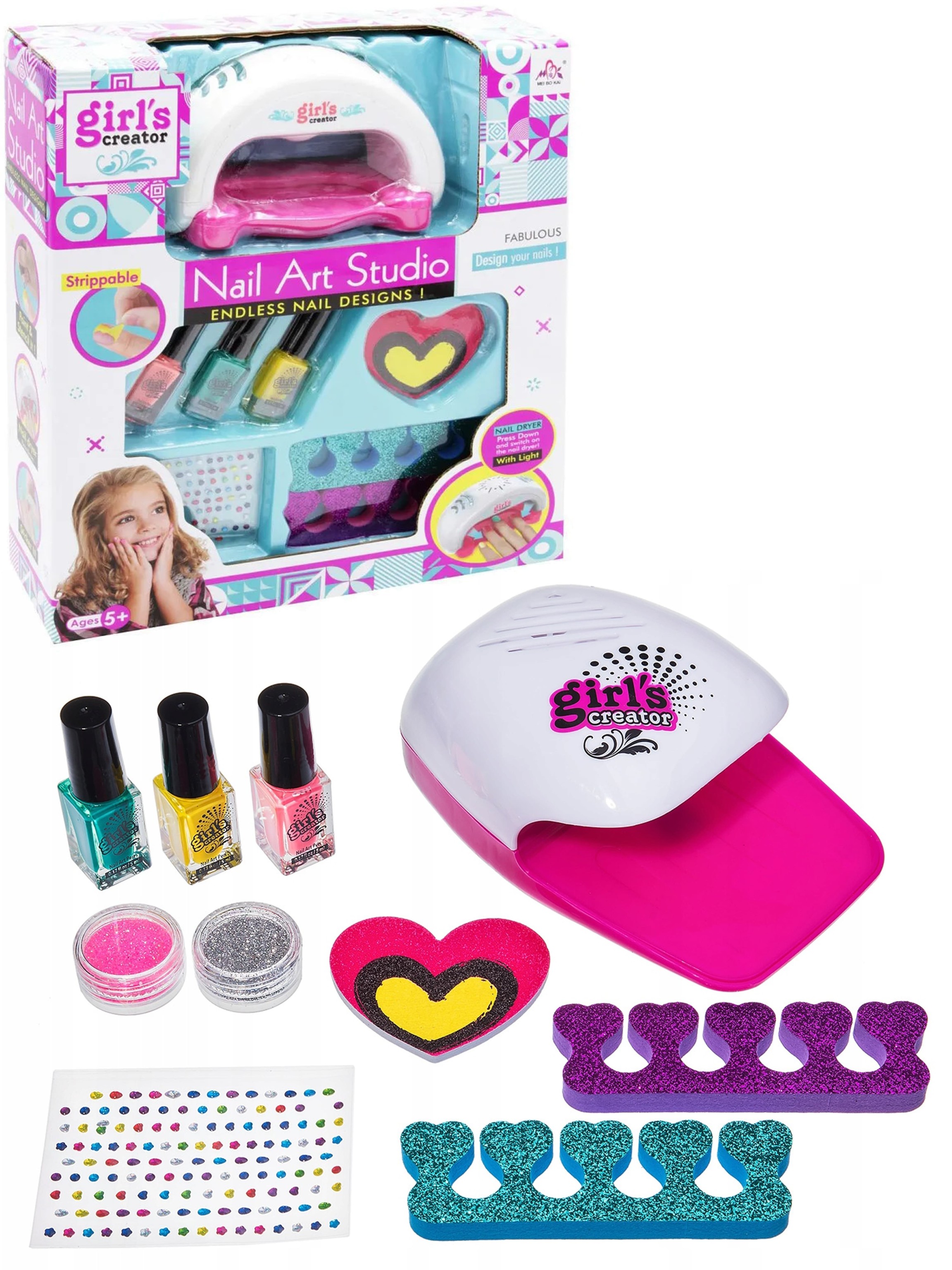 Игровой набор для маникюра «Nail Art Studio» Д368