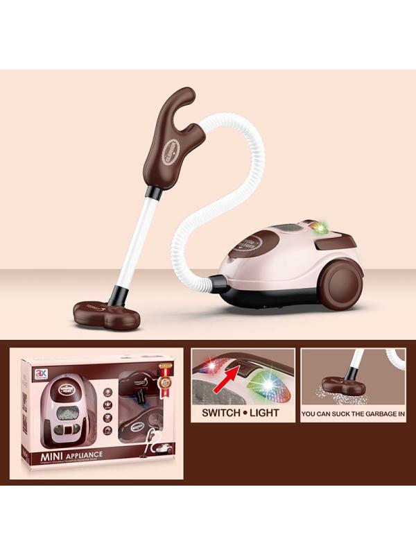 Набор игрушечной бытовой техники «Пылесос» со световыми и звуковыми эффектами / 6741A