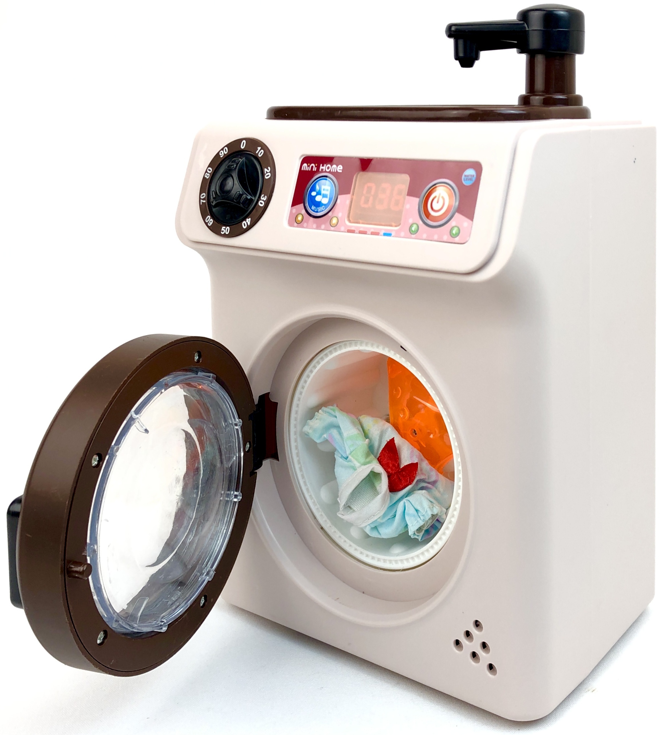 Набор игрушечной бытовой техники «Стиральная машина» с водой и со световыми эффектами / 6747A
