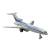 Металлический самолет 1:245 «Airliner-200» 22 см. 180-7, инерционный, свет, звук / Микс