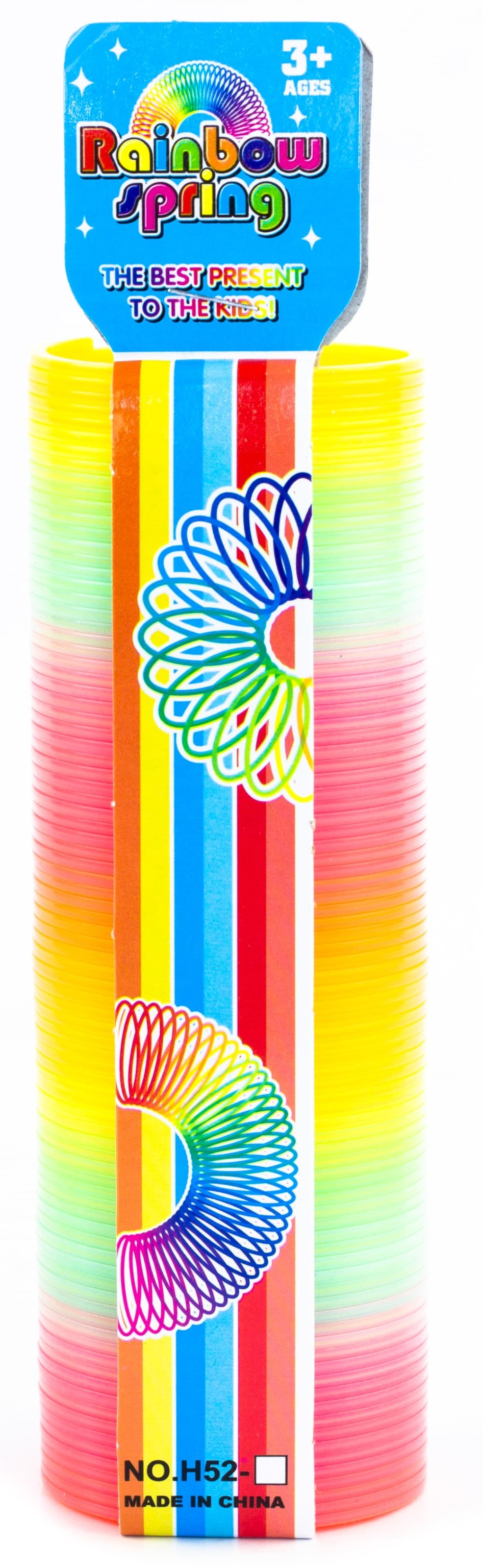 Пружинка-радуга «Невероятная длина» H52-1  Rainbow Spring / 15 х 5 х 5 см.