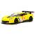 Машинка металлическая Kinsmart 1:36 «2016 Chevrolet Corvette C7.R Race Car» KT5397D инерционная / Желтый