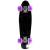 Пенни Борд со светящимися колесами, 57 см. S00408 / Черный
