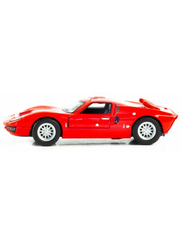 Металлическая машинка Kinsmart 1:32 «1966 Ford GT40 MKII» KT5427D, инерционная / Красный