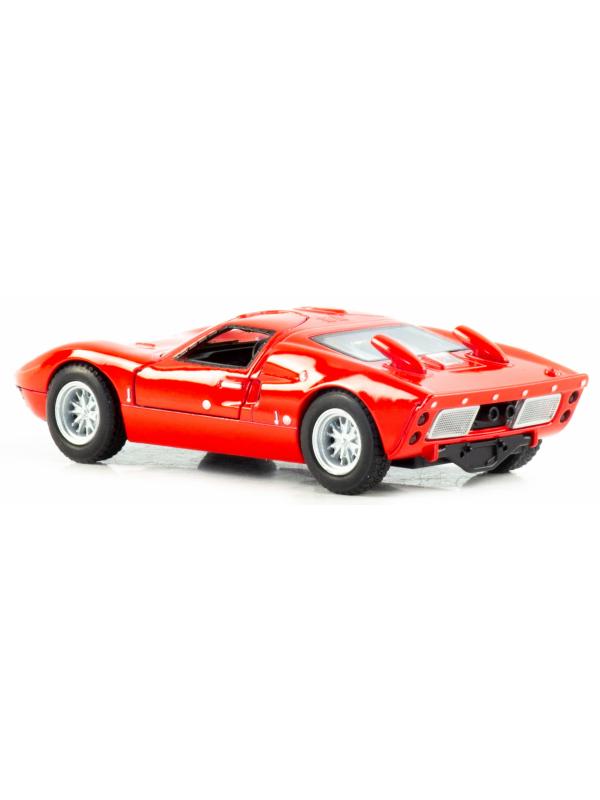 Металлическая машинка Kinsmart 1:32 «1966 Ford GT40 MKII» KT5427D, инерционная / Красный