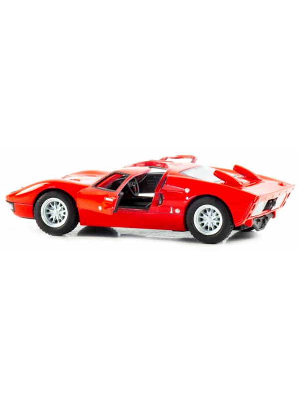 Металлическая машинка Kinsmart 1:32 «1966 Ford GT40 MKII» KT5427D, инерционная / Красный