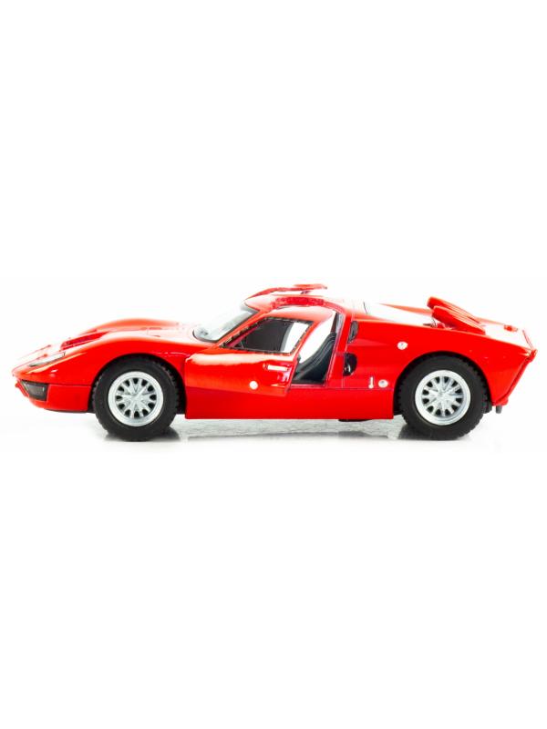 Металлическая машинка Kinsmart 1:32 «1966 Ford GT40 MKII» KT5427D, инерционная / Красный