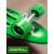Пенни Борд со светящимися колесами и ручкой для переноски, 58,5 см. 00524 / Зеленый