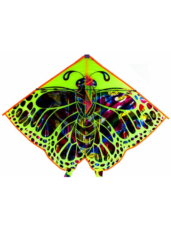 Воздушный змей «Бабочка», 115х55 см. 43852 / Зеленый