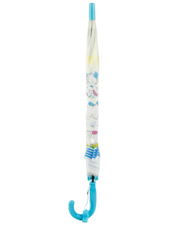 Зонтик детский со свистком, полуавтомат, 80 см., 43413 / Микс