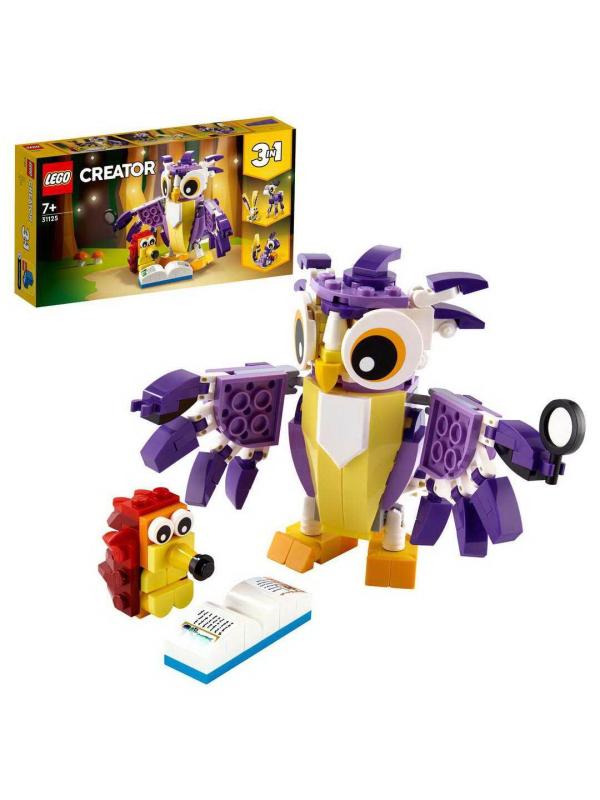 Конструктор LEGO CREATOR Удивительные лесные обитатели