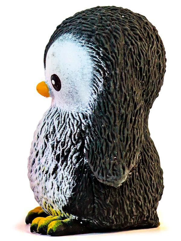 Резиновая фигурка-тянучка «Пингвинчик», 7 см., A220-DB / Черный