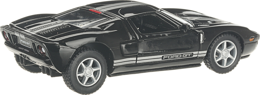 Металлическая машинка Kinsmart 1:36 «2006 Ford GT» KT5092D, инерционная / Черный