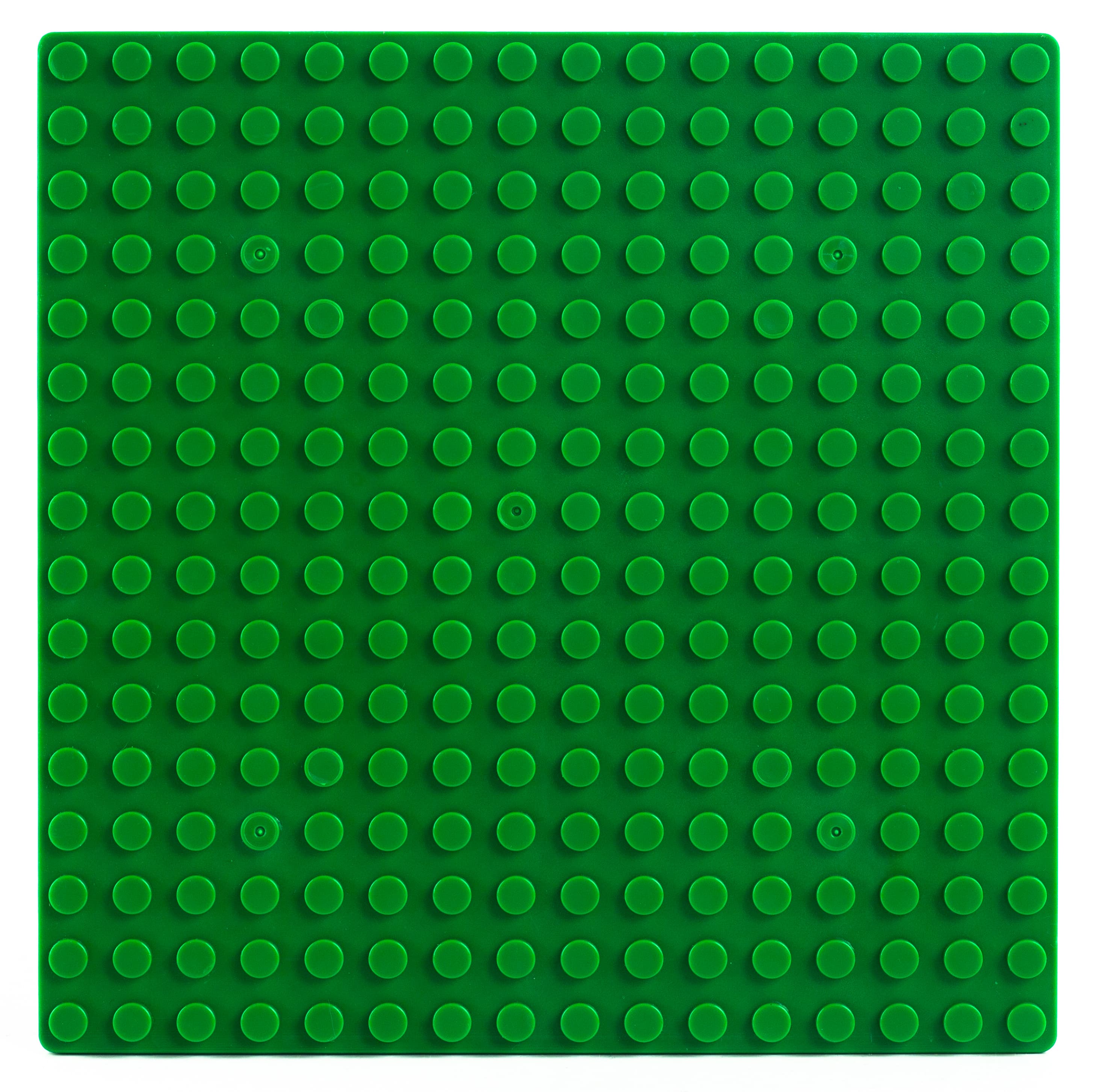 Строительная пластина для конструктора ЛЕГО CM1616, 12,5x12,5 см / Зеленый
