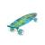 Пенни борд со светящимися колесами и ручкой для переноски, 55 см. S00165 / Голубой