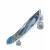 Пенни-Борд со светящимися колесами и ручкой для переноски, 65 см. 00480 / Голубой