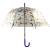 Зонтик детский купольный, прозрачный, 50 см. C49792 / Микс