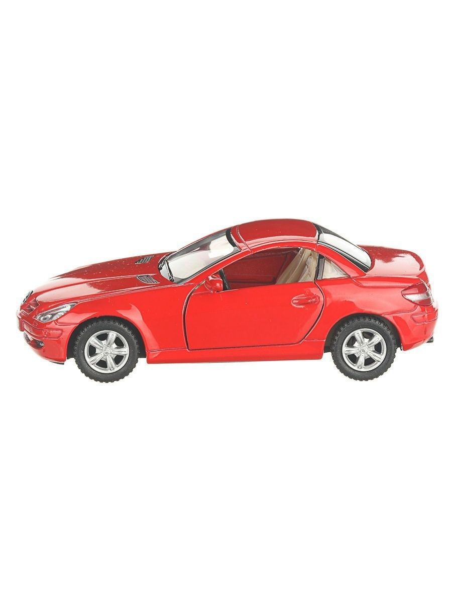 Металлическая машинка Kinsmart 1:32 «Mercedes-Benz SLK Class» KT5095D, инерционная / Красный