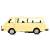 Металлическая машинка 1:32 «Микроавтобус РАФ-2203» A1810-12D, свет, звук, двери открываются / Желтый