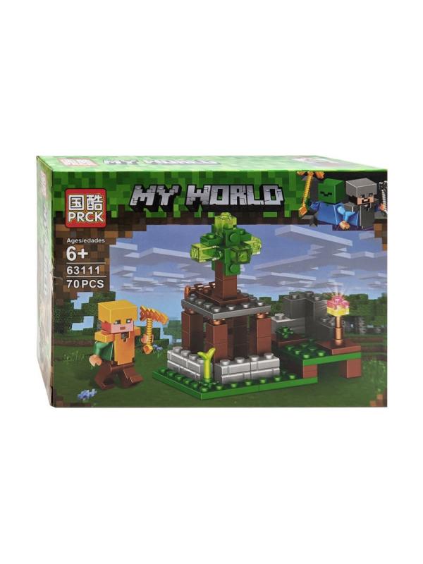 Набор конструкторов PRCK «My World» 63111 (Minecraft) / 4 шт.