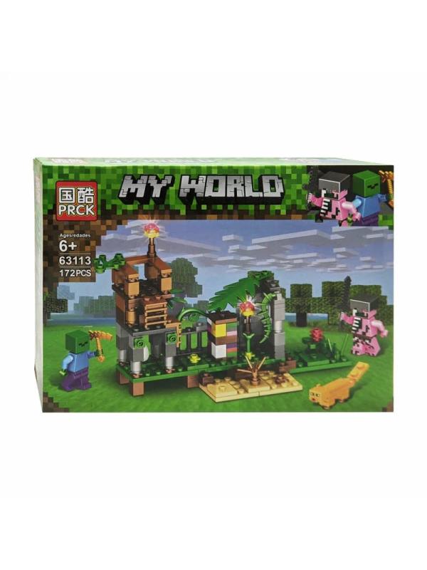 Набор конструкторов PRCK «My World» 63113 (Minecraft) / 4 шт.