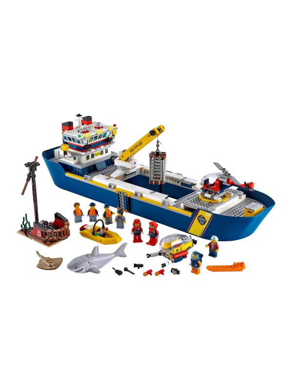 Конструктор Bl «Океан: исследовательское судно» 11617 (City 60266) / 793 детали