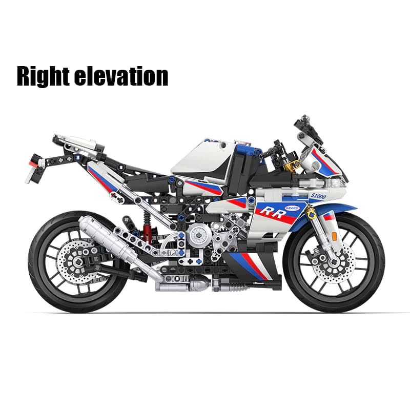Конструктор Bl «Мотоцикл Honda» 1428 / 819 деталей