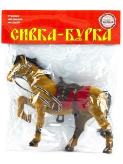 Детская кукольная игрушечная фигурка-лошадка Play Smart «Сивка-бурка» Н2541, 25 см. / Коричневый
