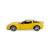 Машинка металлическая Kinsmart 1:36 «2007 Chevrolet Corvette Z06» KT5320D инерционная / Желтый
