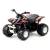 Металлический квадроцикл KinsFun 1:36 «Smart ATV» KT3506D, инерционный / Черный