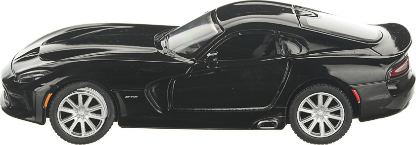 Металлическая машинка Kinsmart 1:36 «2013 Dodge SRT Viper GTS» KT5363D, инерционная / Черный